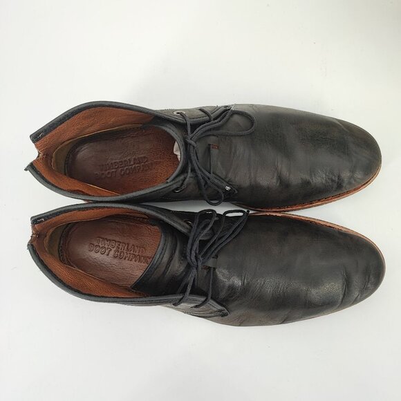 Timberland Boot Co Men's Wodehouse Chukka Brown Leather Boots Size 10 - Picture 4 of 8